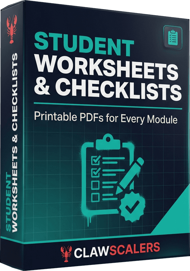 Worksheets & Checklists